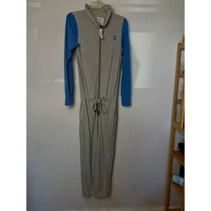 The Norwegian Original One Piece Warm for Adults Size XS‎ Gray & Blue Loungewear